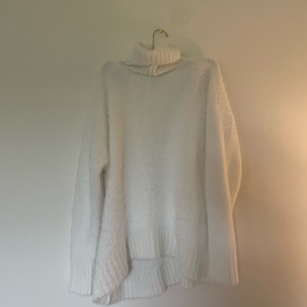 Comfy Furry white sweater